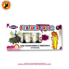 FEATHER DROPS (5 PCS